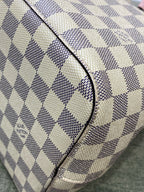 Louis Vuitton White Bucket & Drawstring Bag