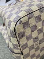 Louis Vuitton White Bucket & Drawstring Bag