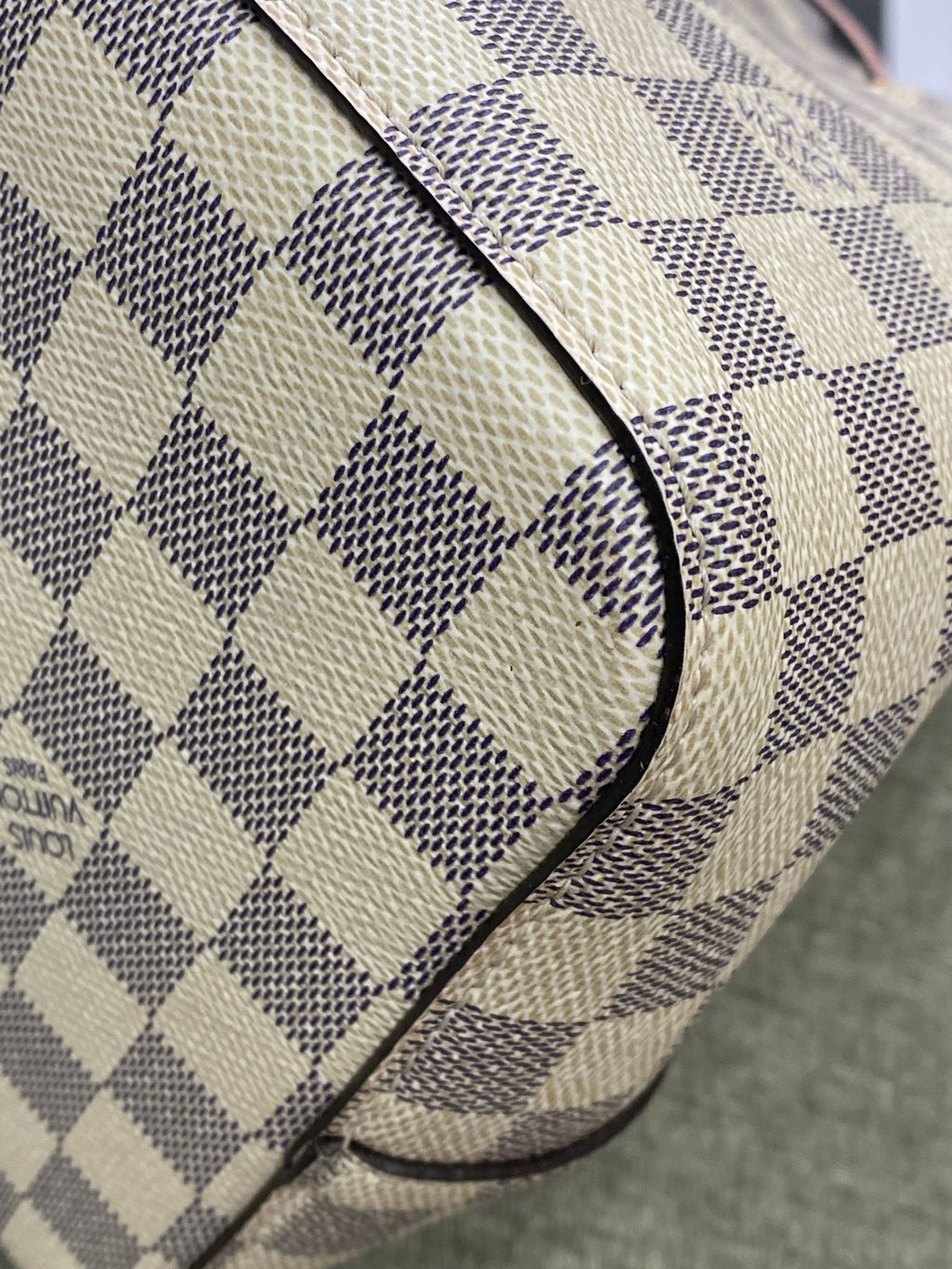 Louis Vuitton White Bucket & Drawstring Bag