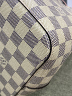 Louis Vuitton White Bucket & Drawstring Bag