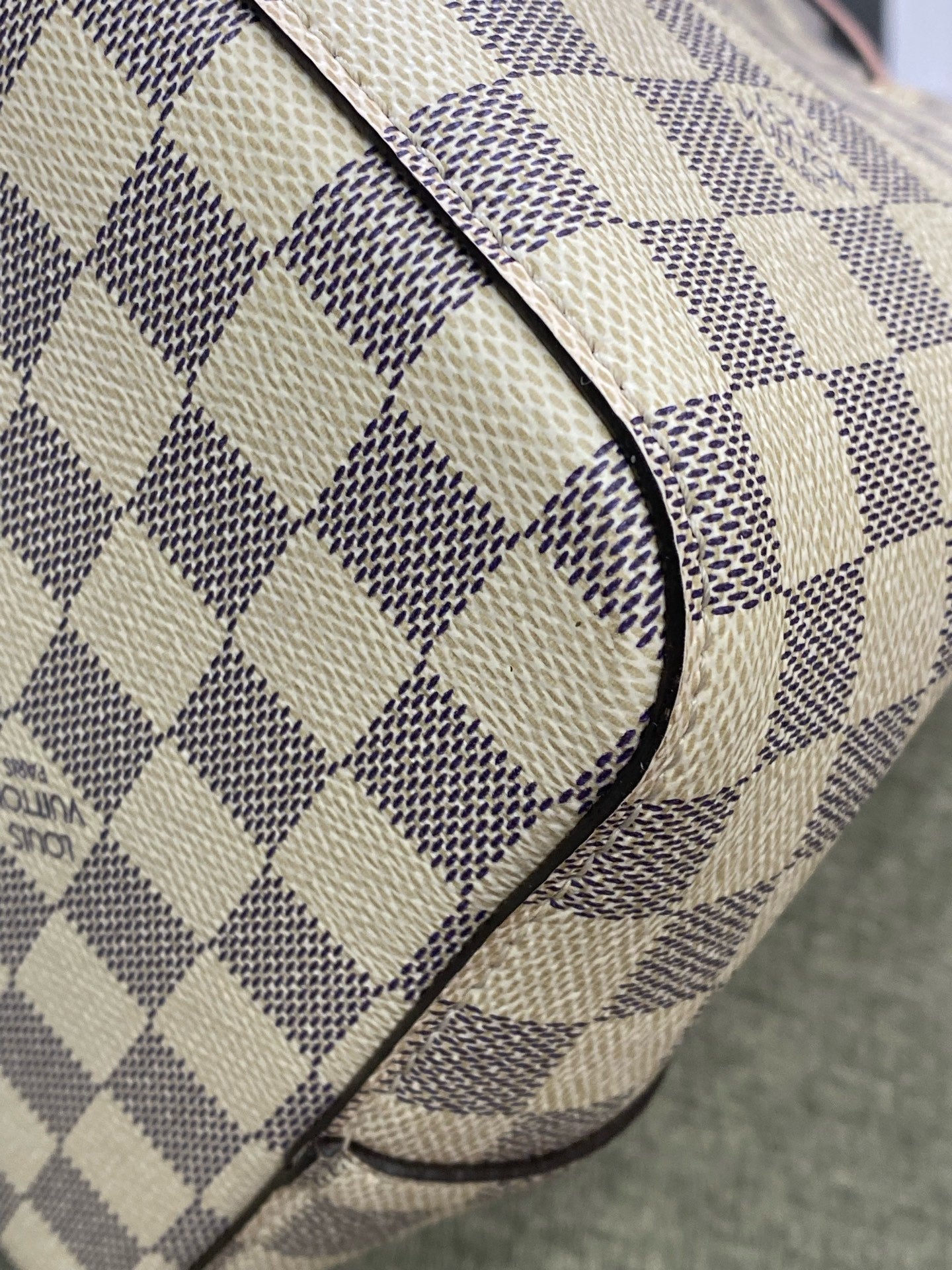 Louis Vuitton White Bucket & Drawstring Bag