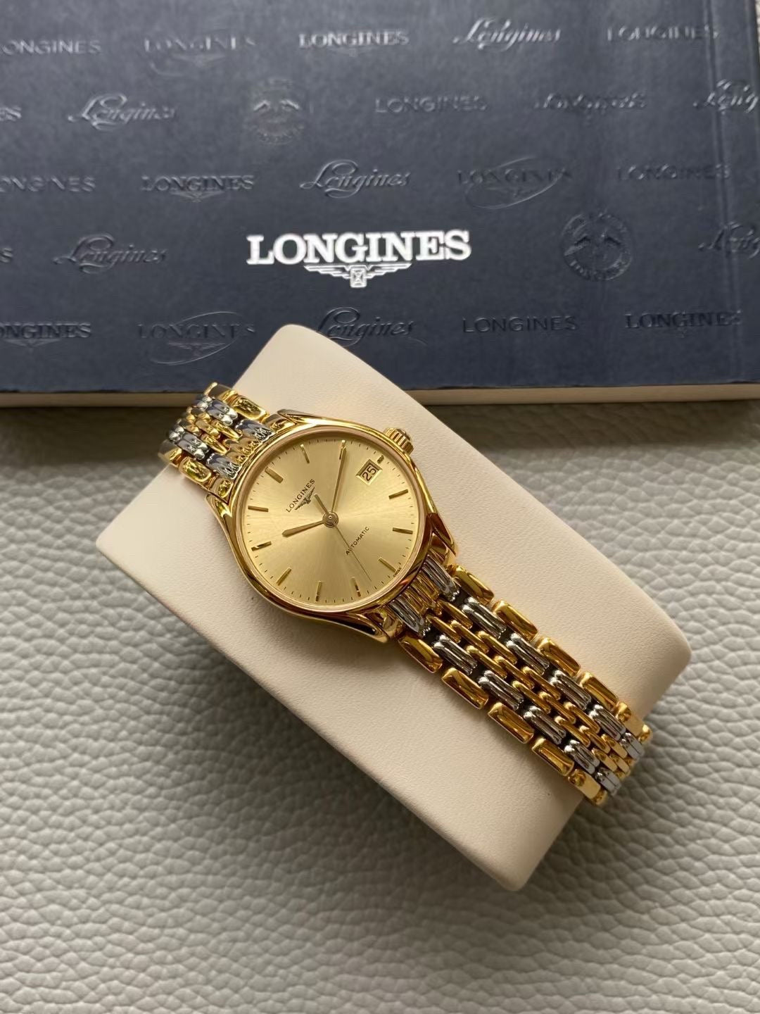 Longines Elegance Yellow Automatic (self-winding) watch 25 millimeters L4.260.2.32.7