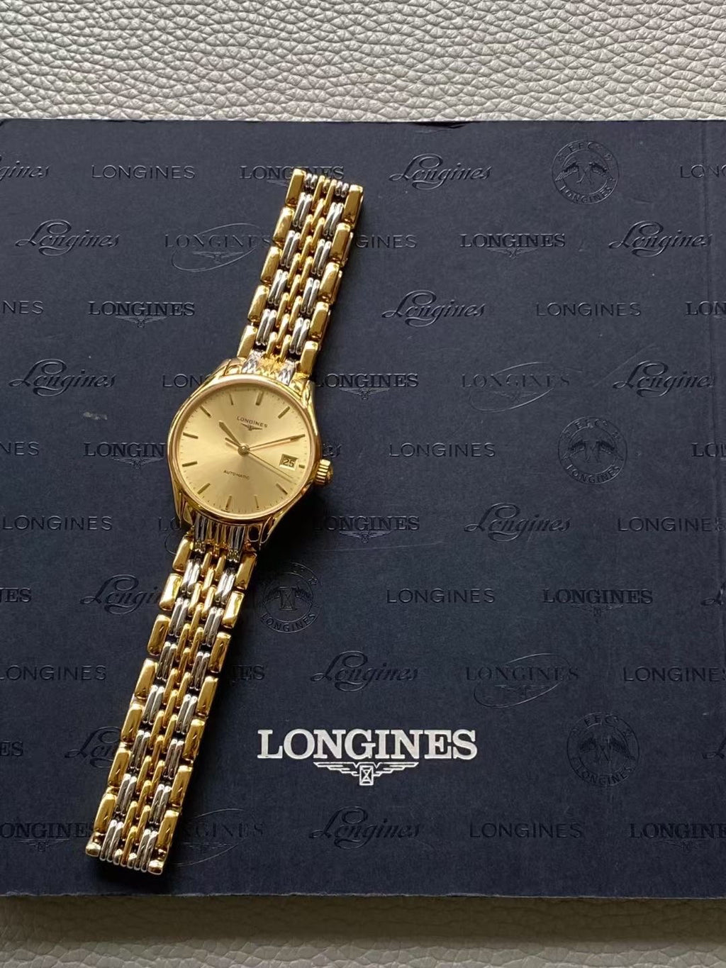 Longines Elegance Yellow Automatic (self-winding) watch 25 millimeters L4.260.2.32.7