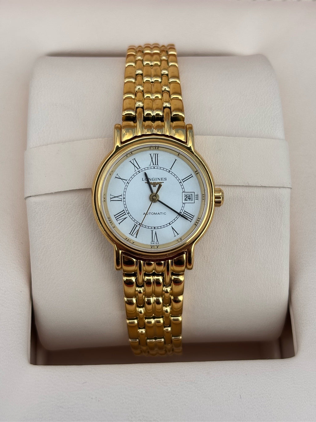 Longines Glorious Présence Collection White Automatic (self-winding) watch 25.50 MM L4.321.2.11.8