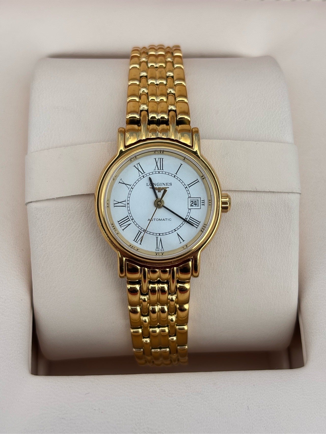 Longines Glorious Présence Collection White Automatic (self-winding) watch 25.50 MM L4.321.2.11.8
