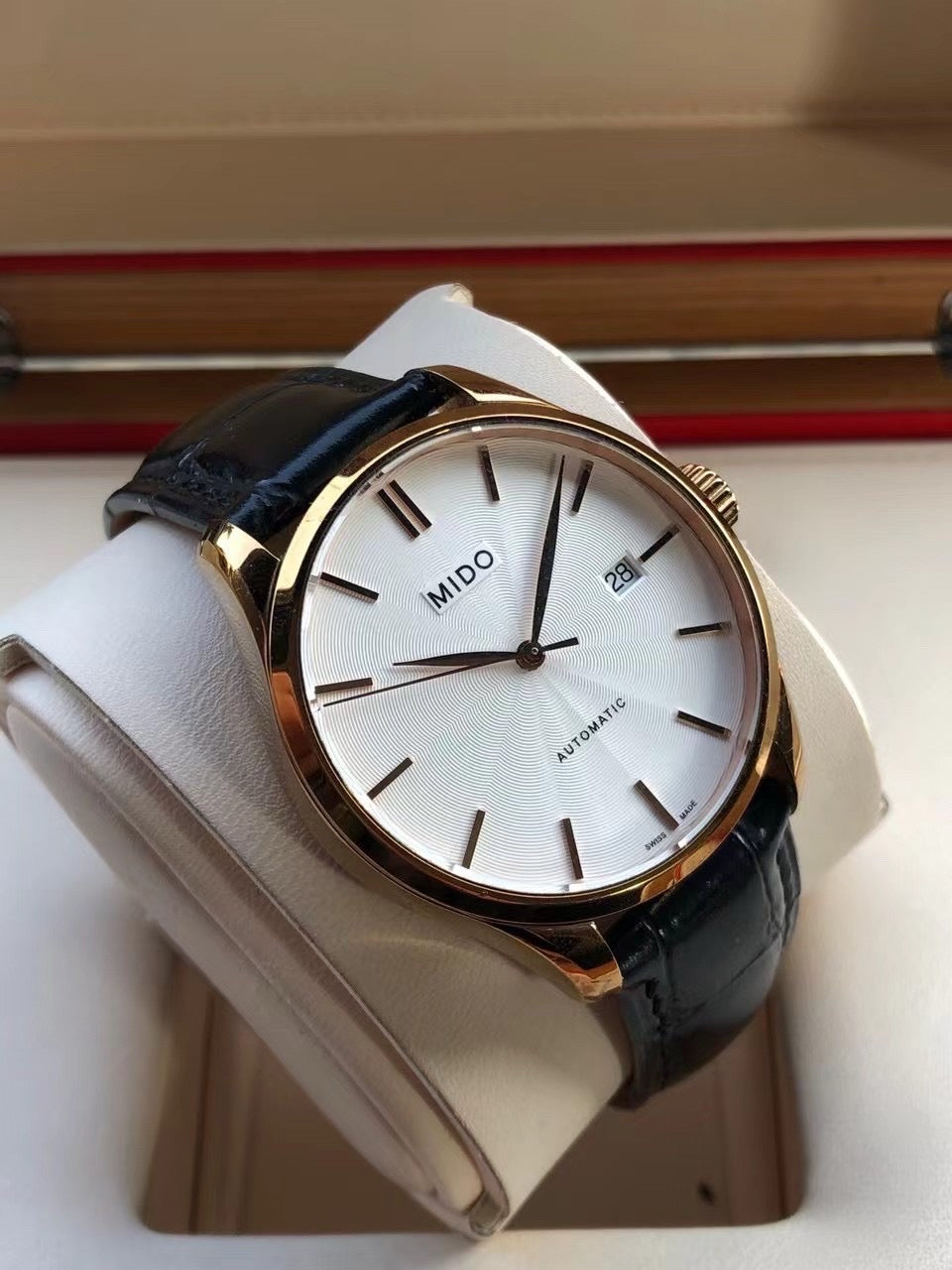 Mido Bruna White Automatic (self-winding) watch 40 millimeters M024.407.36.031.00