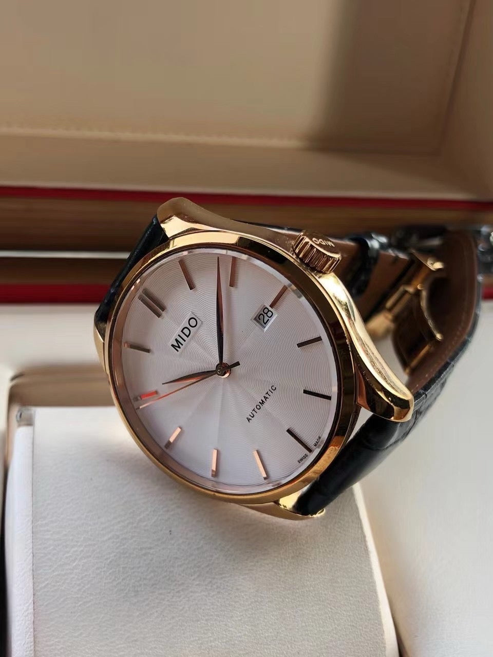 Mido Bruna White Automatic (self-winding) watch 40 millimeters M024.407.36.031.00