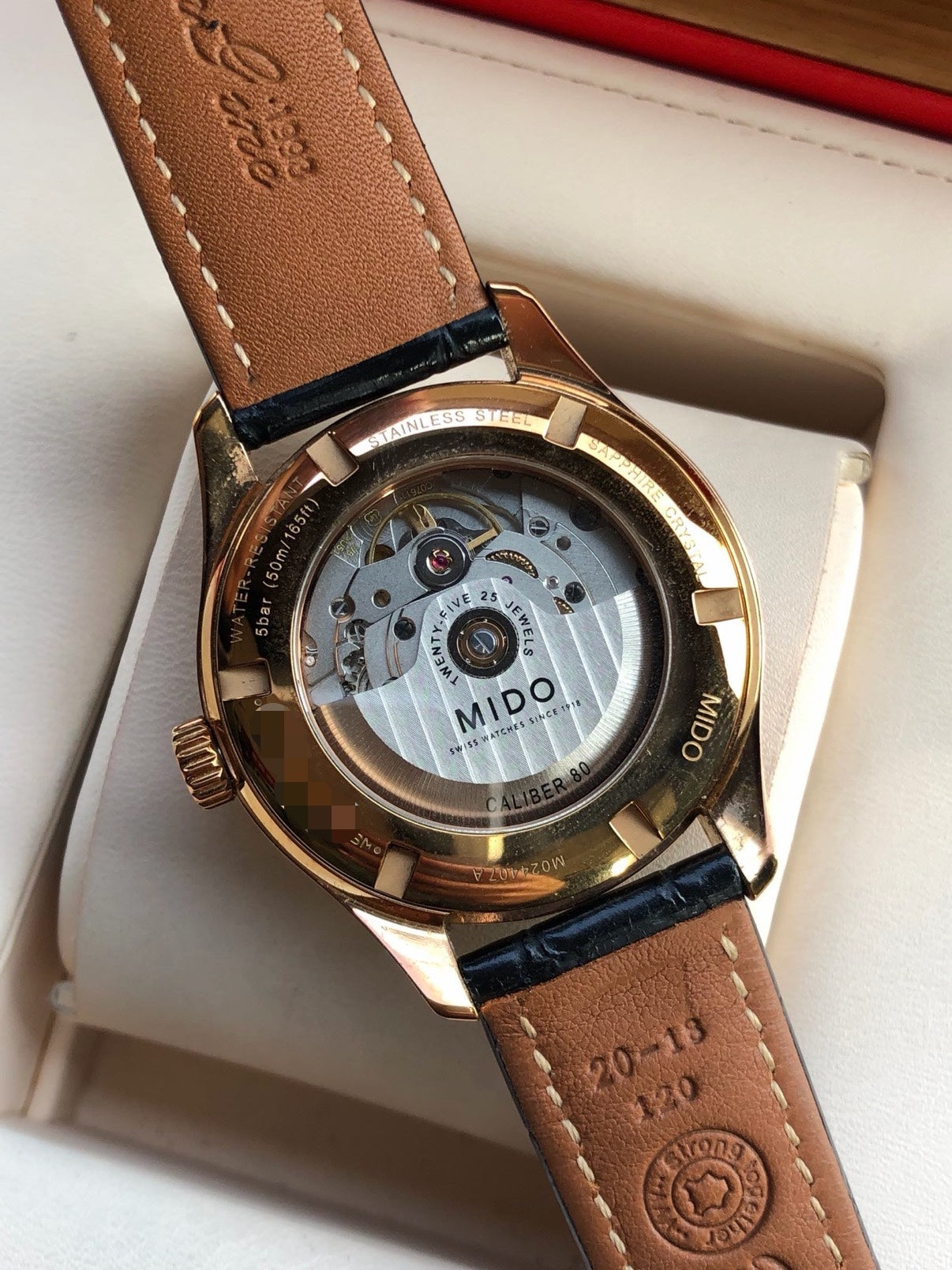 Mido Bruna White Automatic (self-winding) watch 40 millimeters M024.407.36.031.00