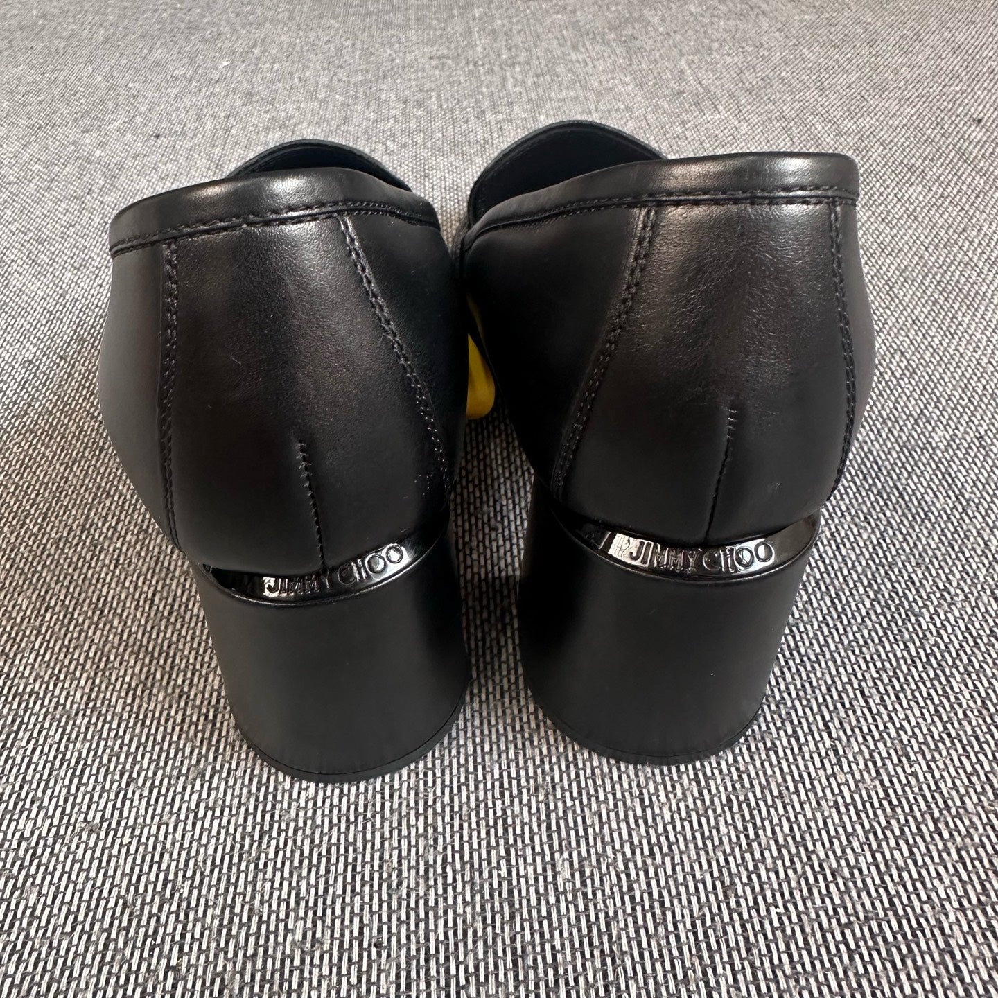 空白 Leather High heels