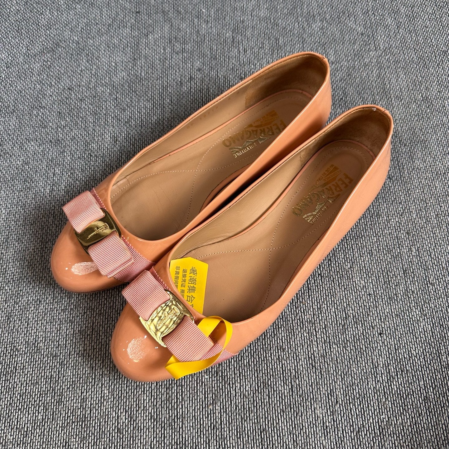 Salvatore Ferragamo Leather Red Flat shoes