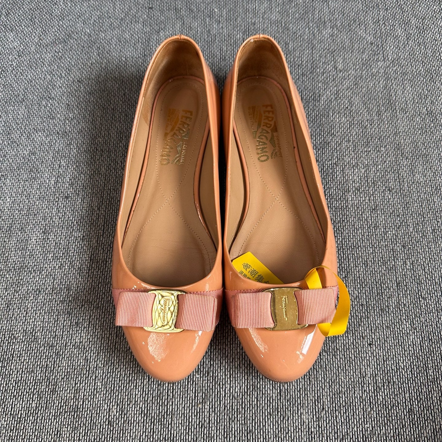 Salvatore Ferragamo Leather Red Flat shoes