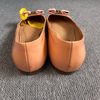 Salvatore Ferragamo Leather Red Flat shoes
