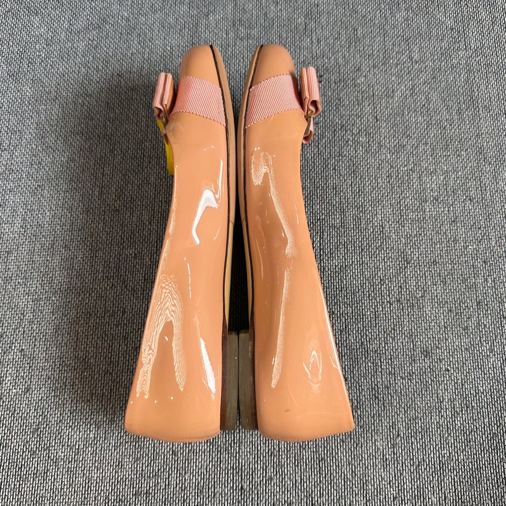 Salvatore Ferragamo Leather Red Flat shoes