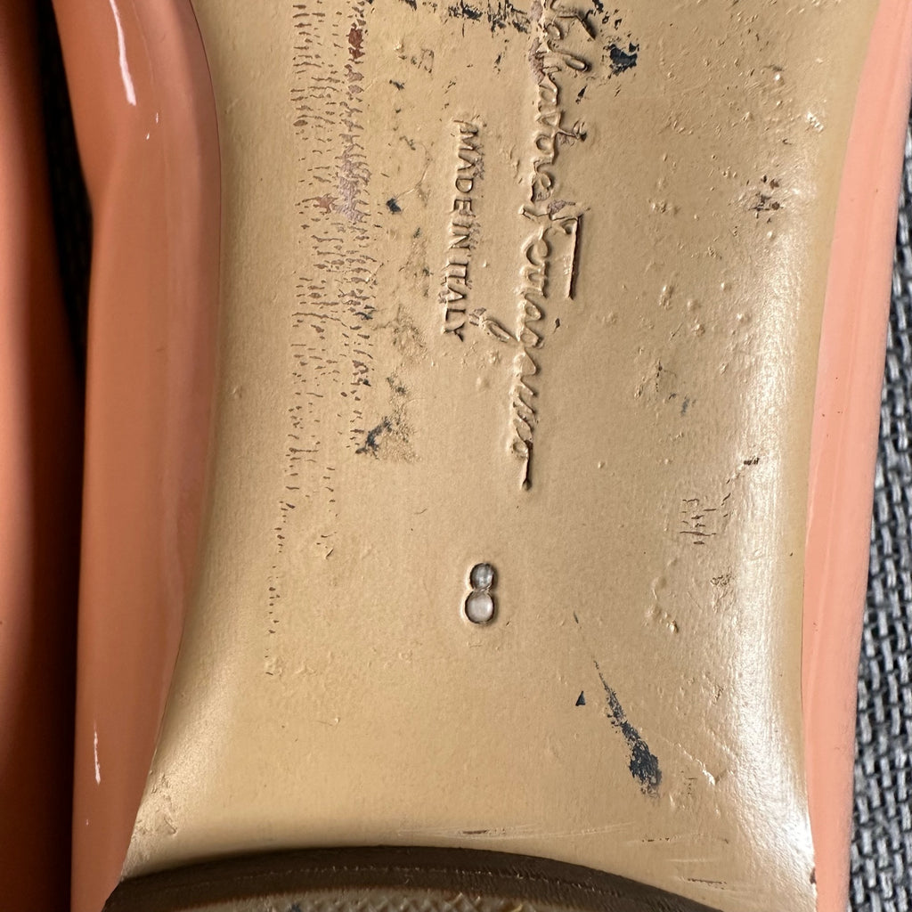 Salvatore Ferragamo Leather Red Flat shoes