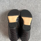 Chanel Leather Black Ankle boots