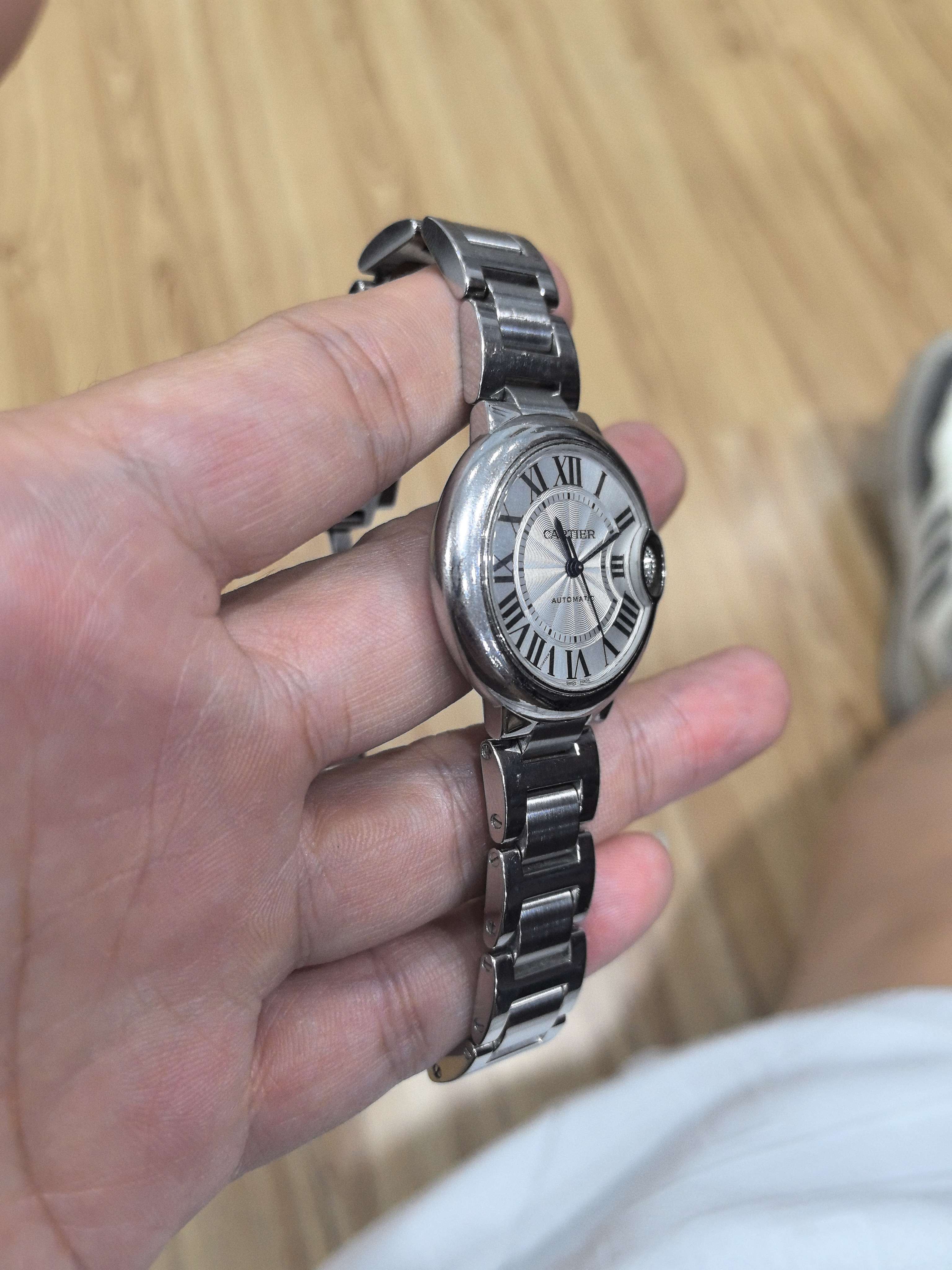 Cartier Ballon Bleu de Cartier Cartier Blue Balloon watch 33mm WSBB0044