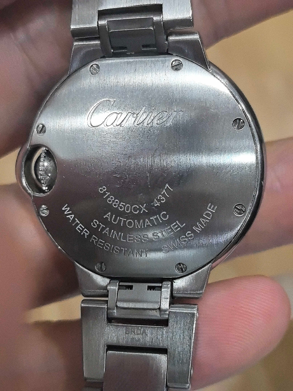 Cartier Ballon Bleu de Cartier Cartier Blue Balloon watch 33mm WSBB0044