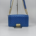 Chanel BOYCHANEL flap bag Metal Gold 15.0 × 25 × 9.0 A67086Y83793N0901