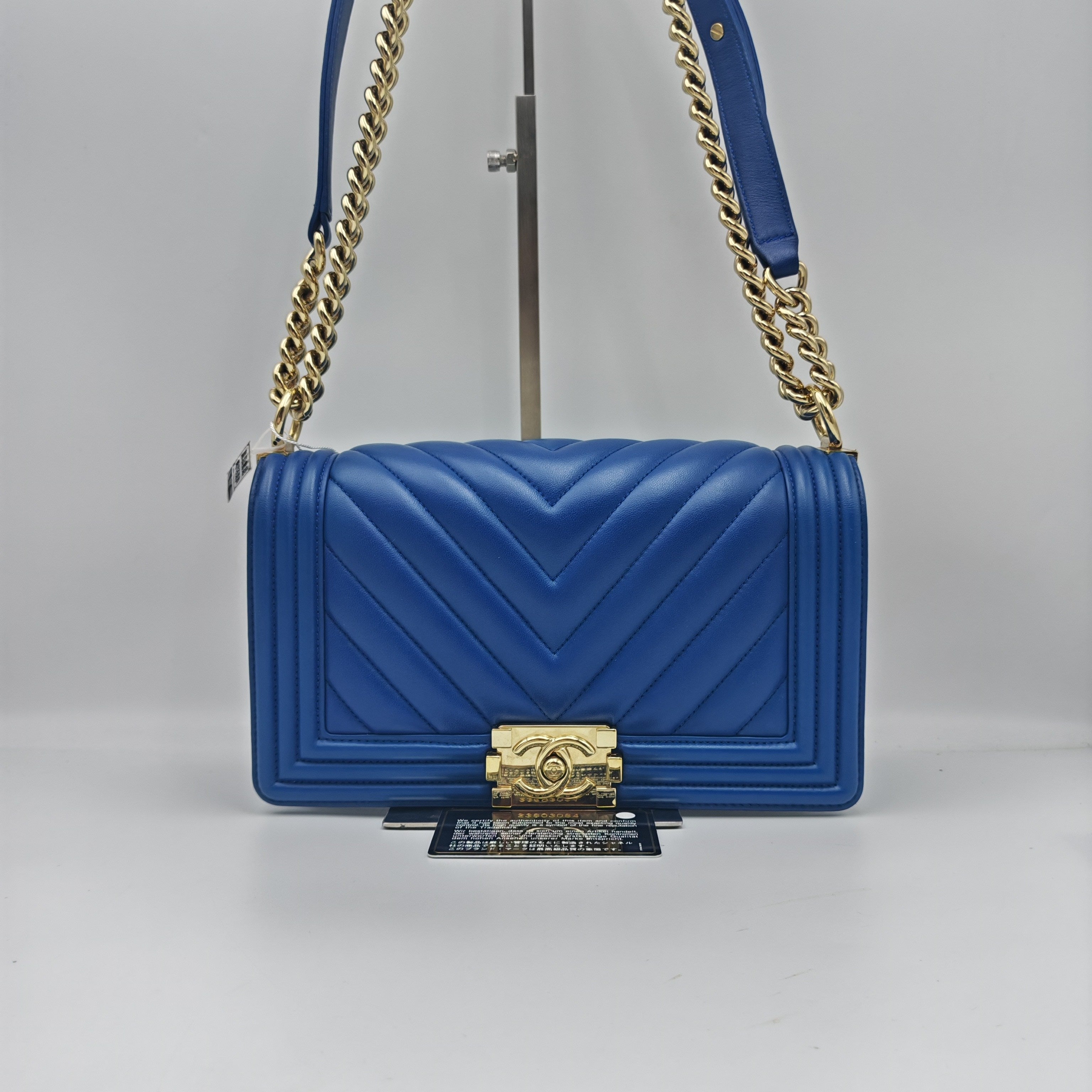 Chanel BOYCHANEL flap bag Metal Gold 15.0 × 25 × 9.0 A67086Y83793N0901