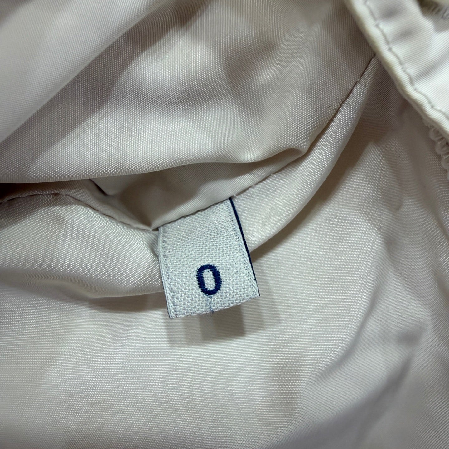 Moncler White Trench coat