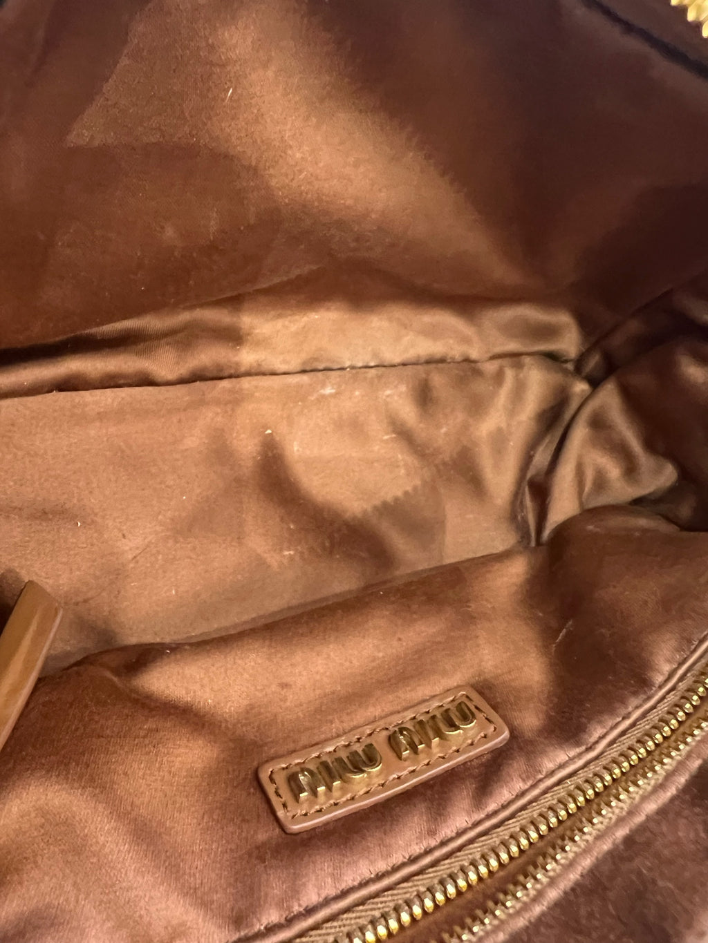 Miu Miu Brown Crossbody