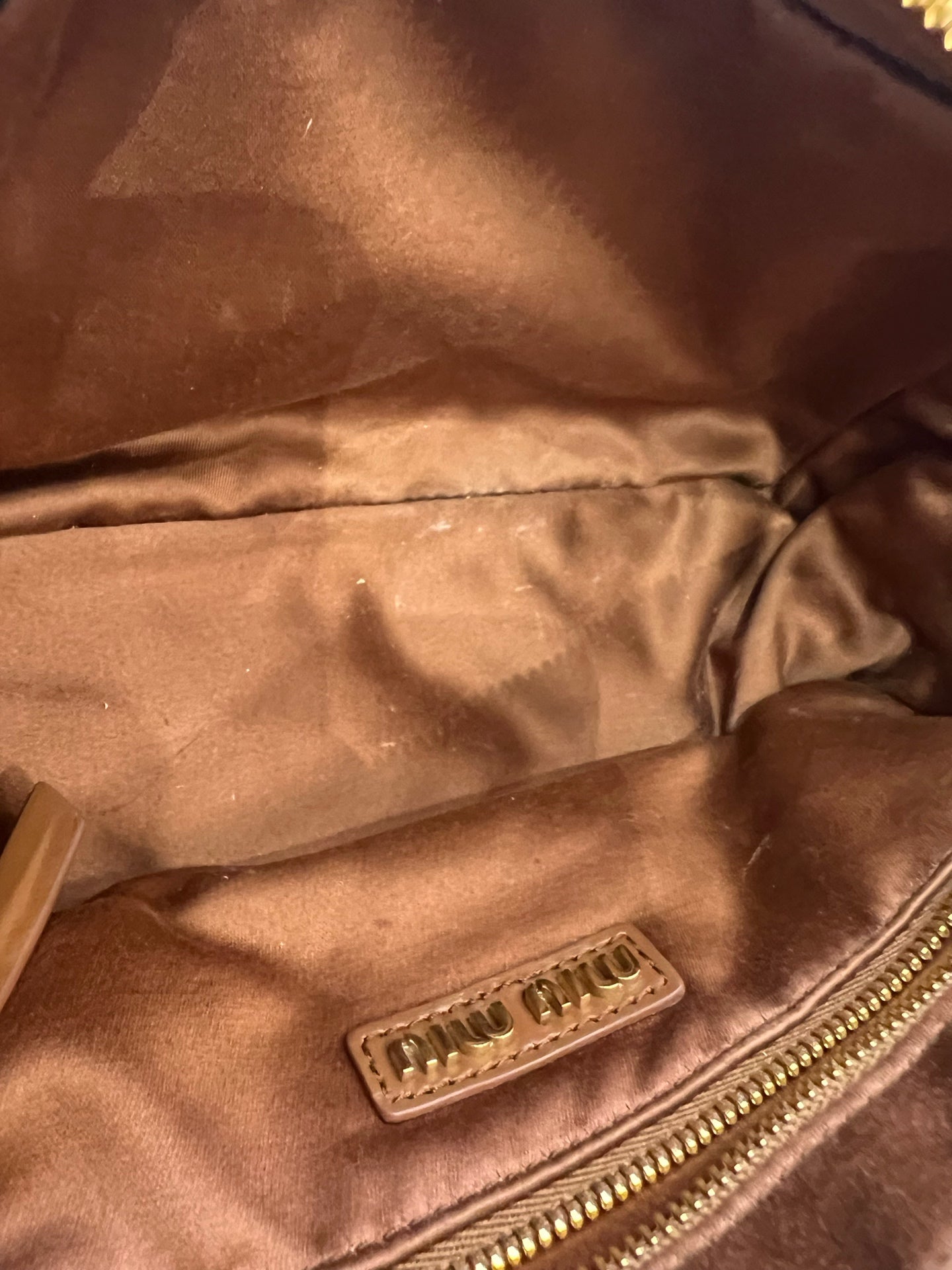 Miu Miu Brown Crossbody