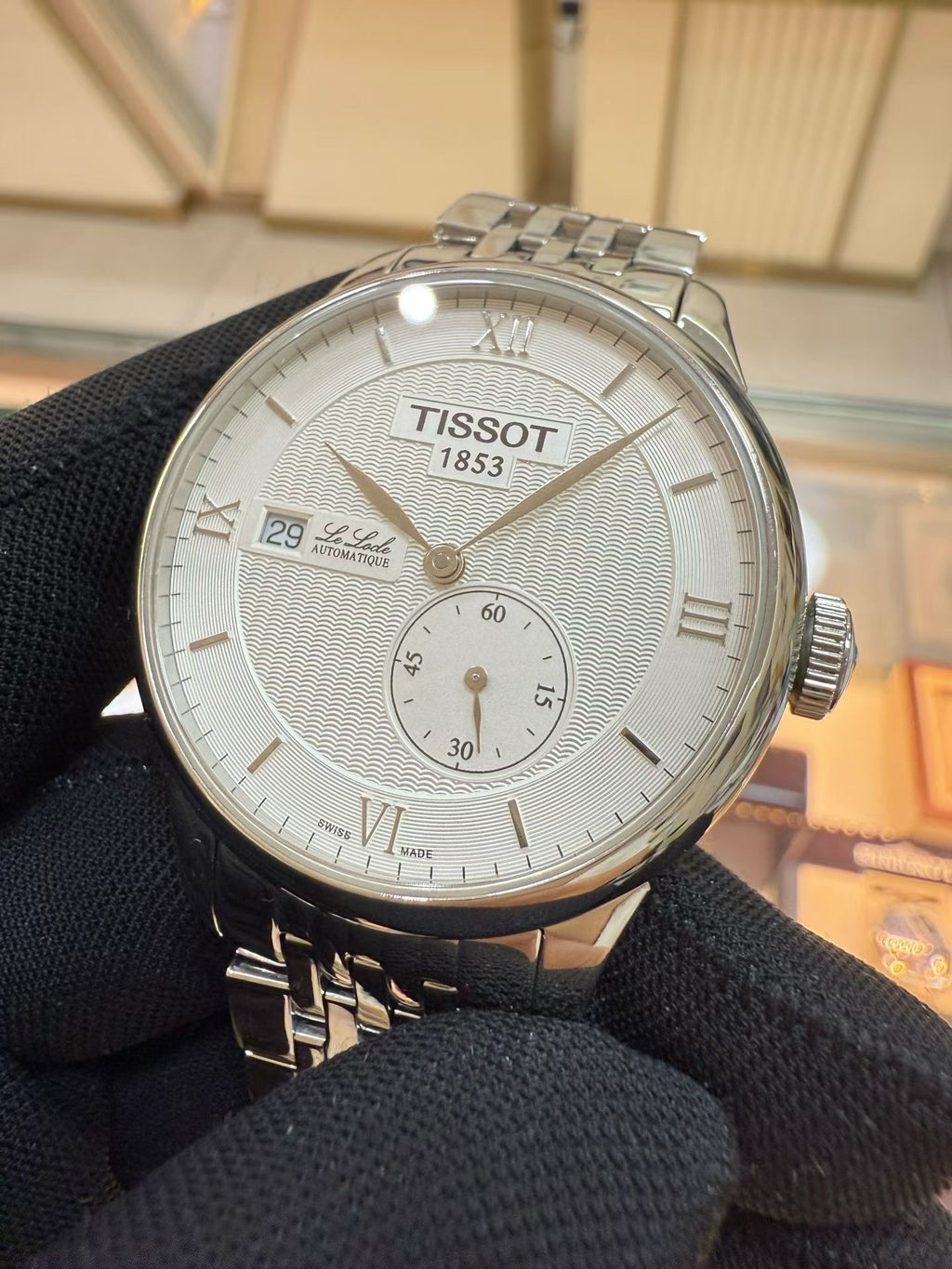 Tissot Classic White Automatic (self-winding) watch 39.3 millimeters T006.428.11.038.01