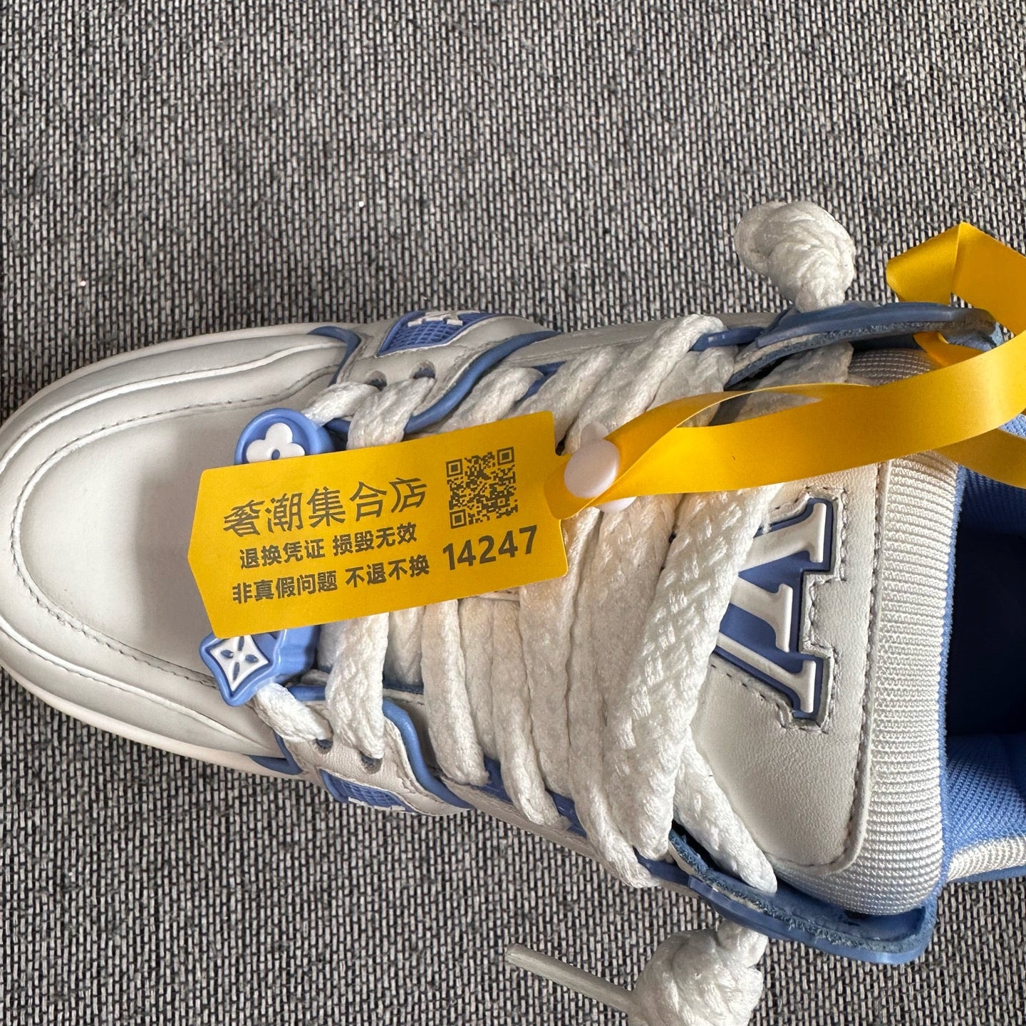 Louis Vuitton Leather Skate shoes
