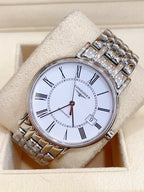 Longines White Mechanical watch