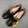 空白 Black High heels