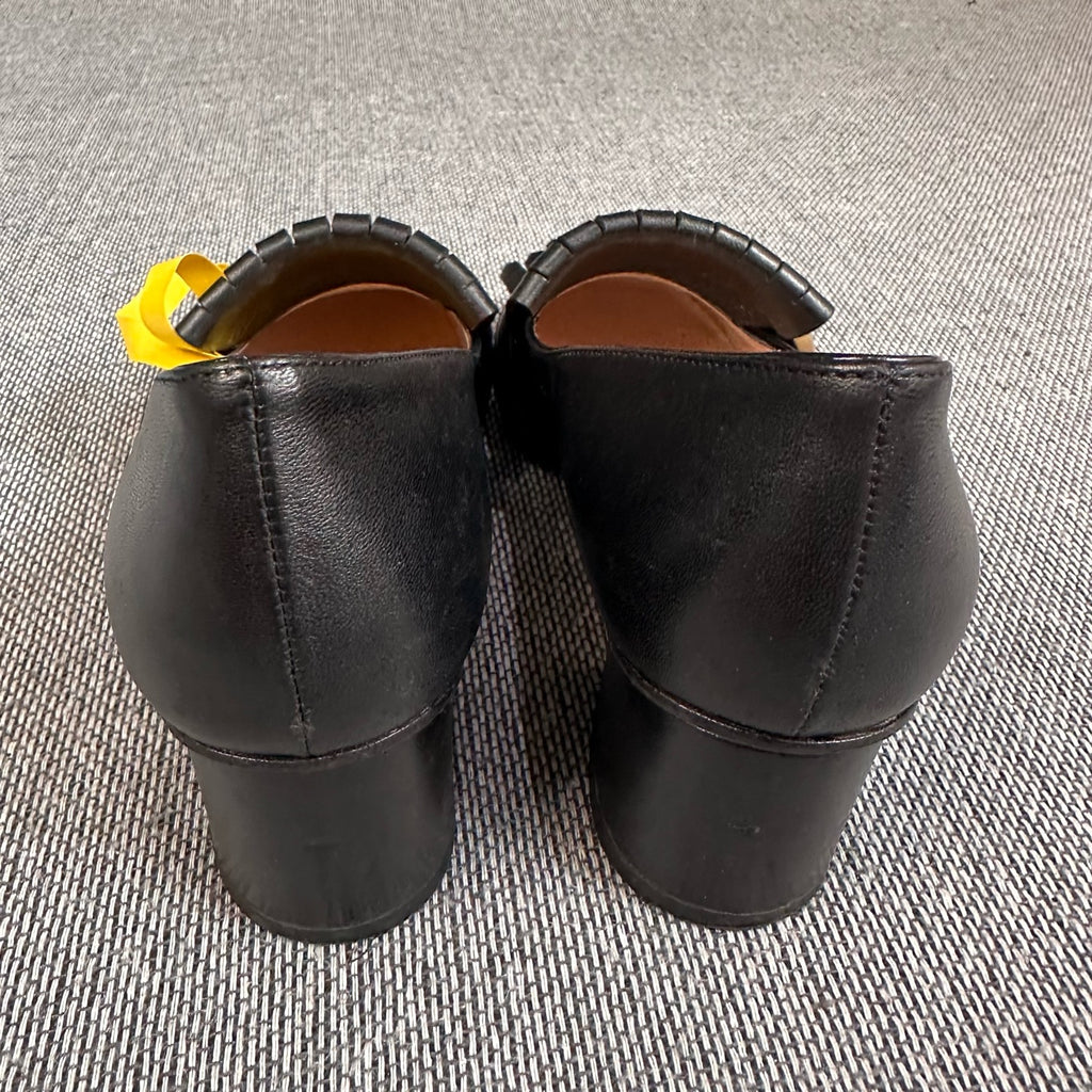 空白 Black High heels