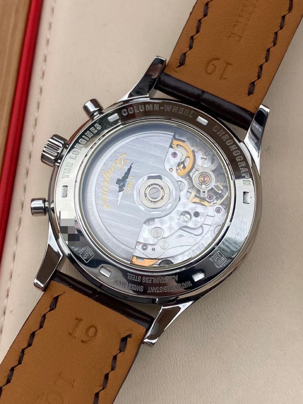 Longines Classic Reissue White Automatic (self-winding) watch 39 millimeters L2.742.4.76.2