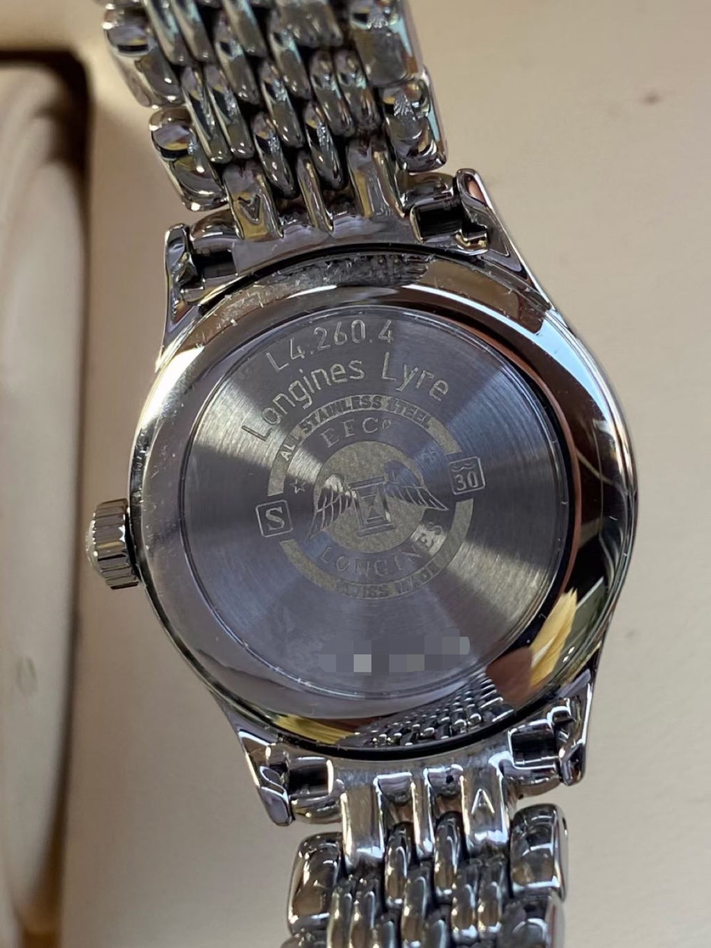 Longines Elegance White Mechanical watch 25 millimeters L4.260.4.12.6