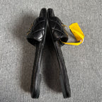 Chanel Black Flip flop