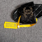 Chanel Black Flip flop