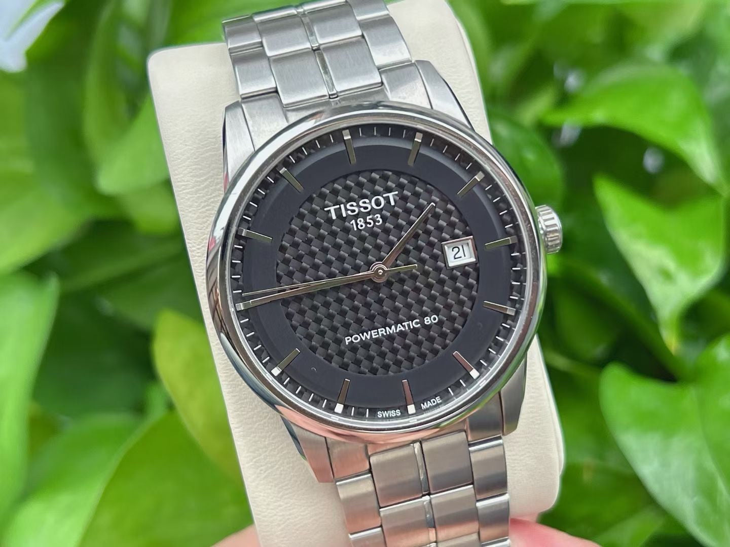 Tissot Classic Black Automatic (self-winding) watch 41 millimeters T086.407.11.201.02