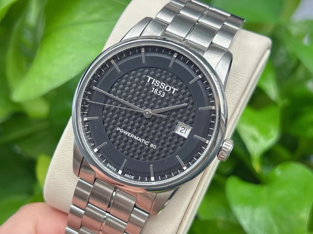Tissot Classic Black Automatic (self-winding) watch 41 millimeters T086.407.11.201.02