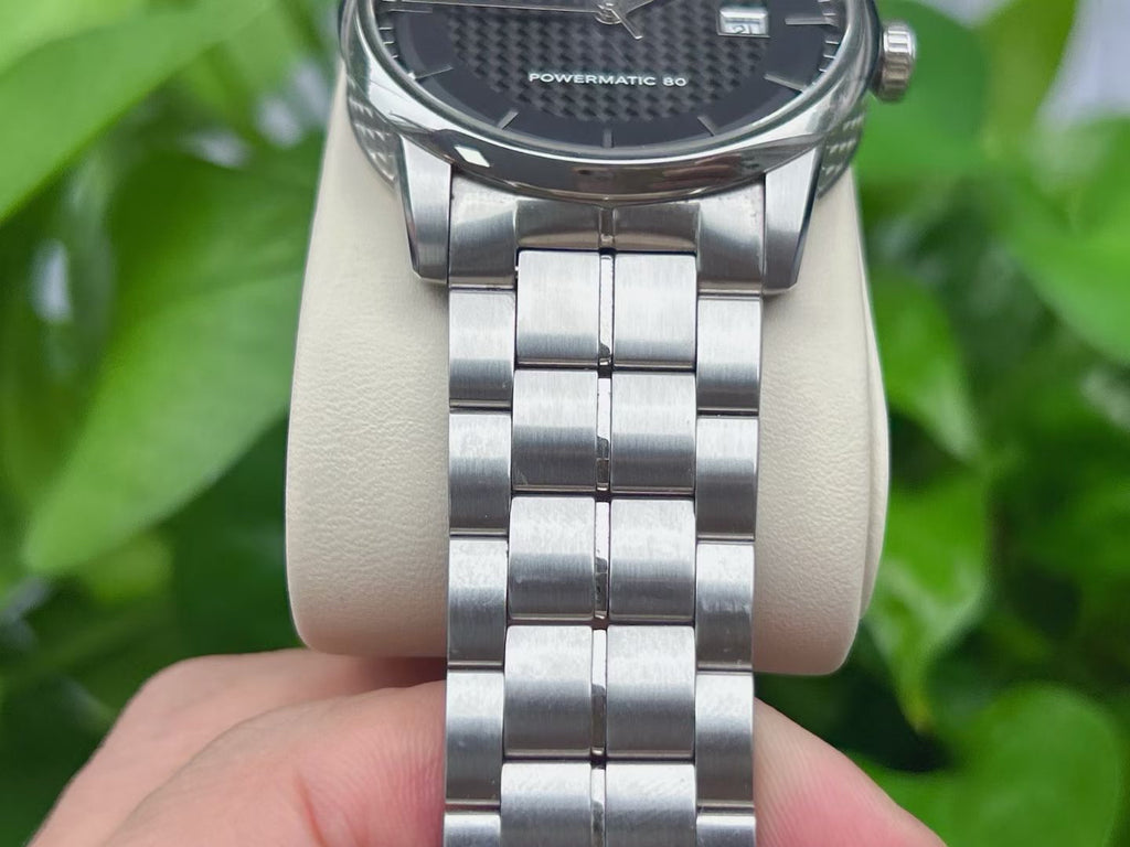 Tissot Classic Black Automatic (self-winding) watch 41 millimeters T086.407.11.201.02