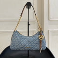 Michael Kors Nolita medium-sized underarm bag Blue 29*6*15.5CM 32S6GY5W6C416