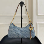 Michael Kors Nolita medium-sized underarm bag Blue 29*6*15.5CM 32S6GY5W6C416