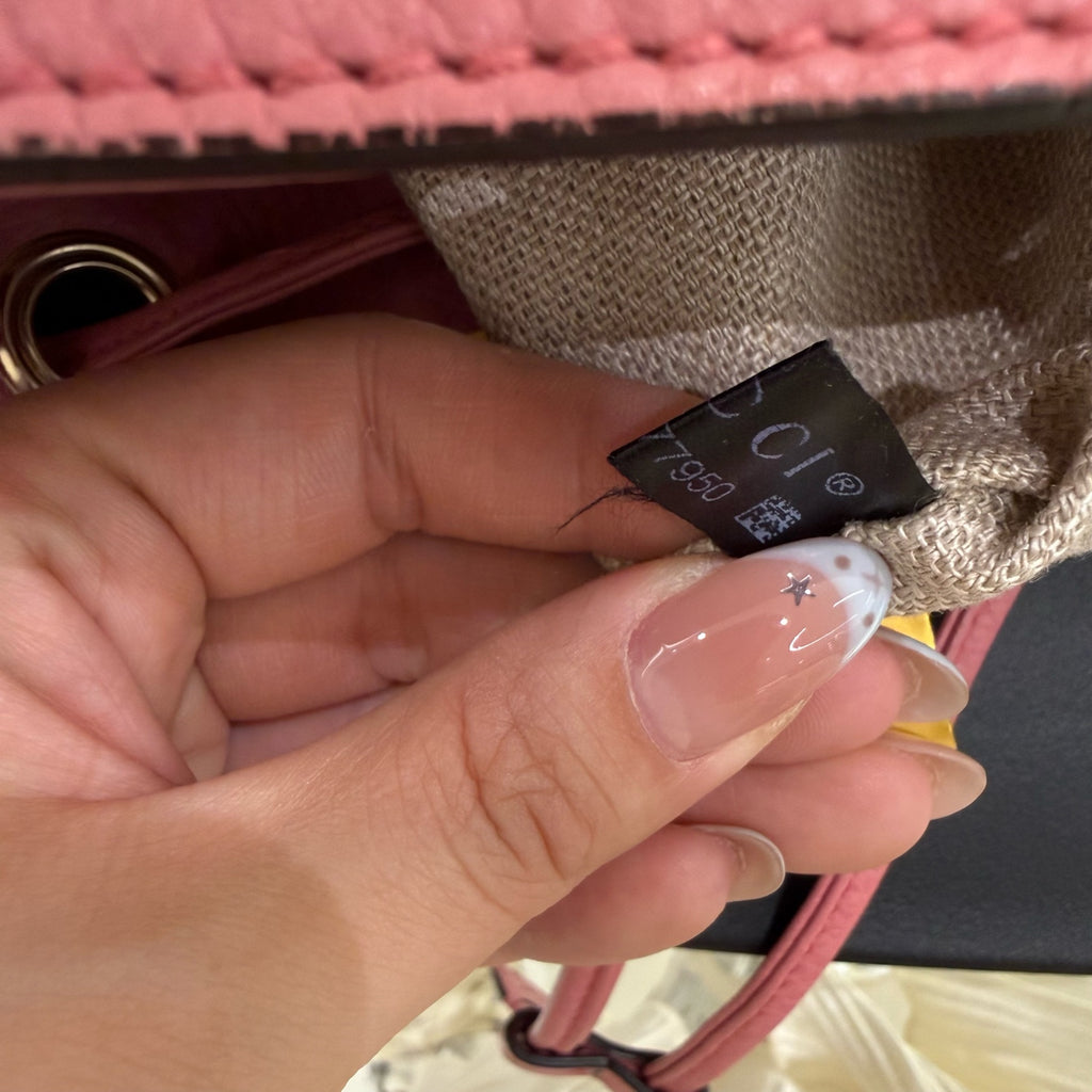 Gucci Canvas Bucket & Drawstring Bag