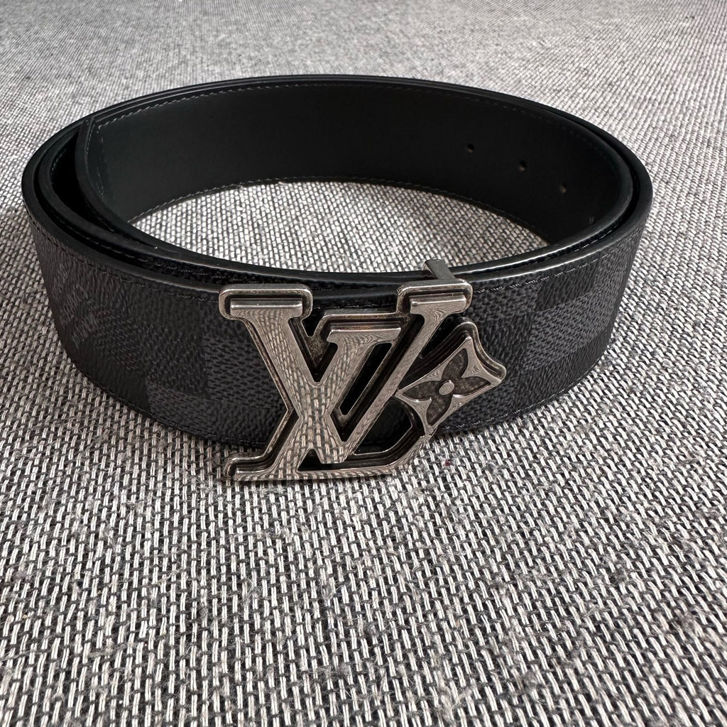 Louis Vuitton Leather Black Belt