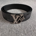 Louis Vuitton Leather Black Belt