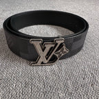 Louis Vuitton Leather Black Belt