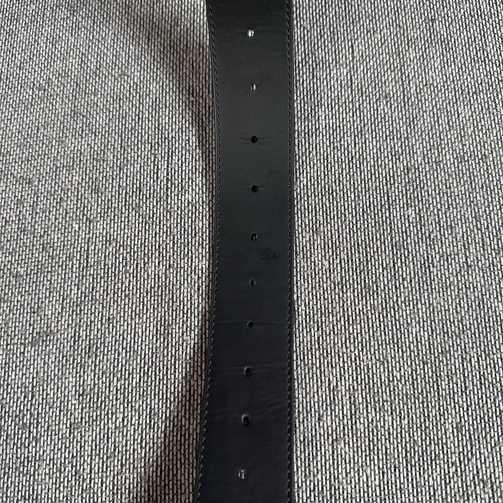 Louis Vuitton Leather Black Belt