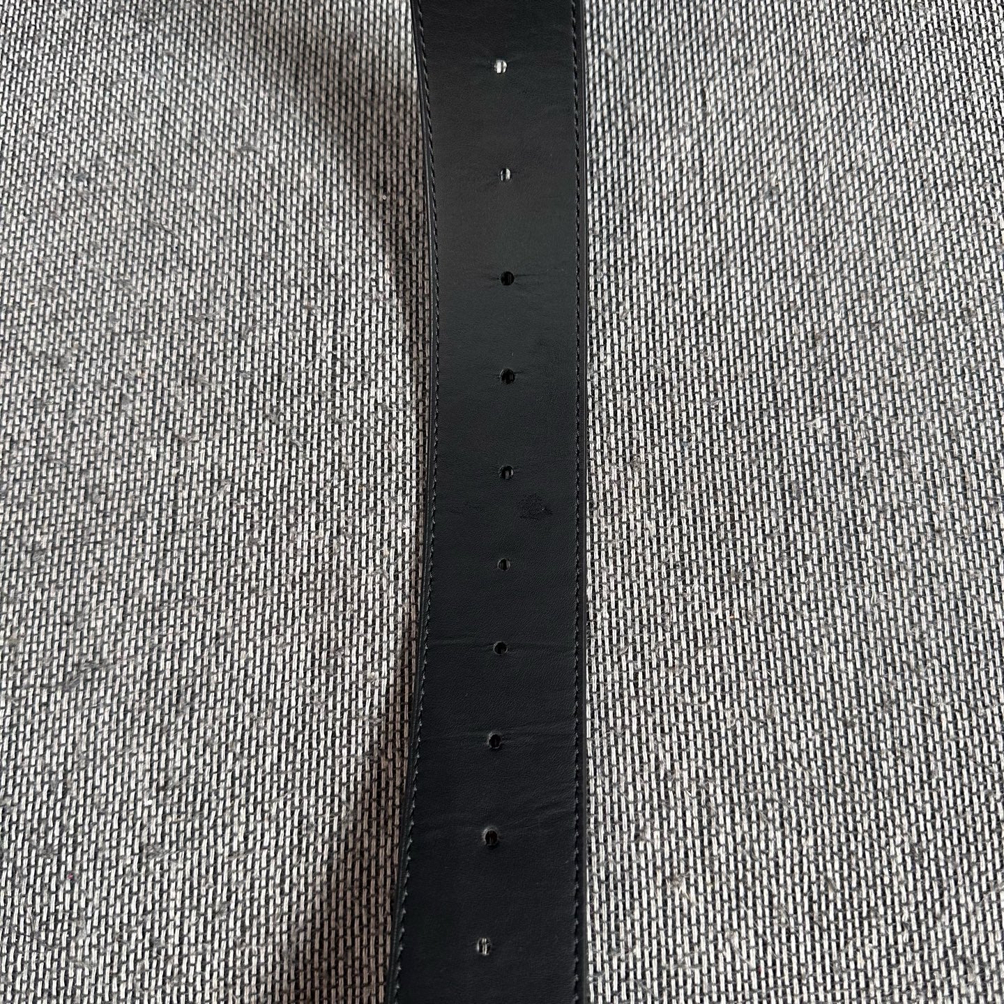 Louis Vuitton Leather Black Belt