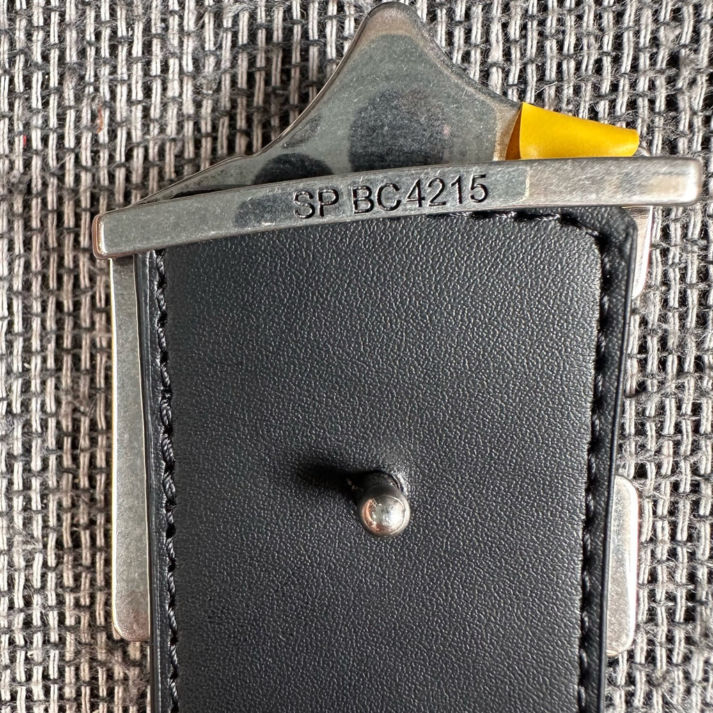 Louis Vuitton Leather Black Belt