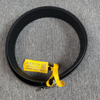 Louis Vuitton Leather Black Belt