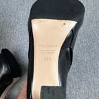 空白 Black Ankle boots