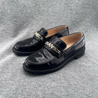 Chanel Metal Black Loafers